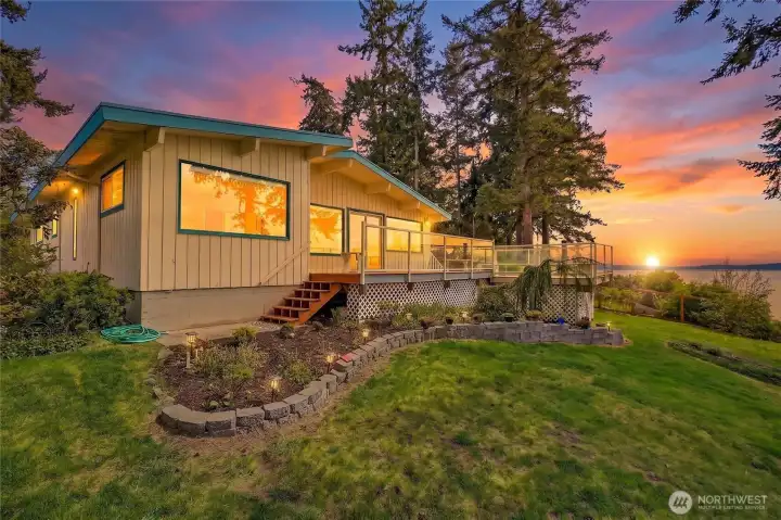 Incredible Waterfront Home on NW Camano Island, First Time On Market~