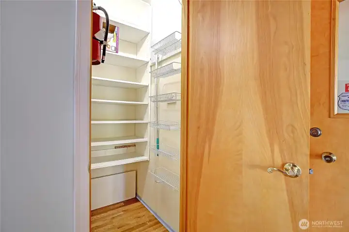 Large Walk-In Pantry off Butler's Pantry Behind Kitchen~
