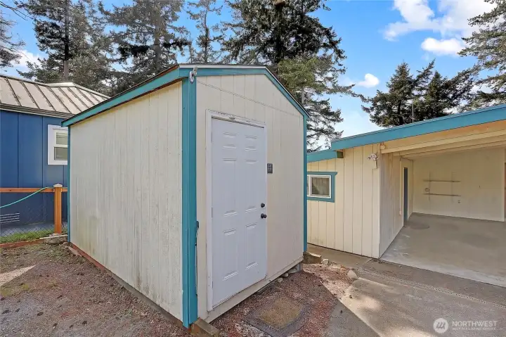 And Additional Garden Shed Built on-Site~