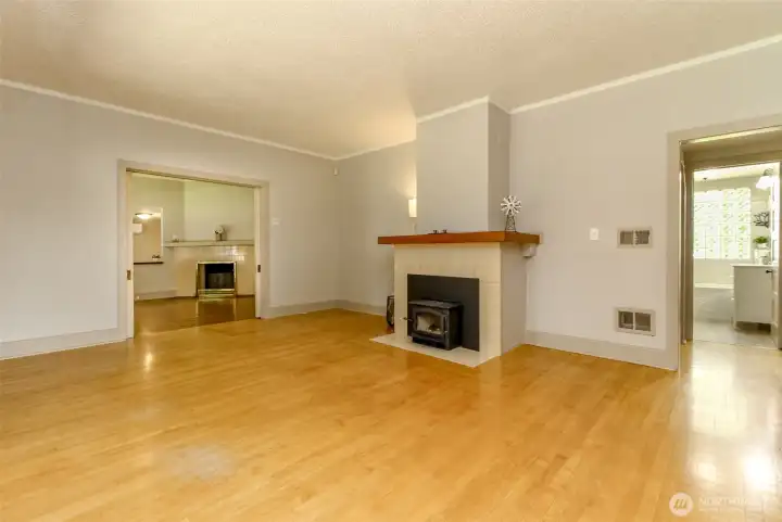 Family Room Between Office and Dining Room
