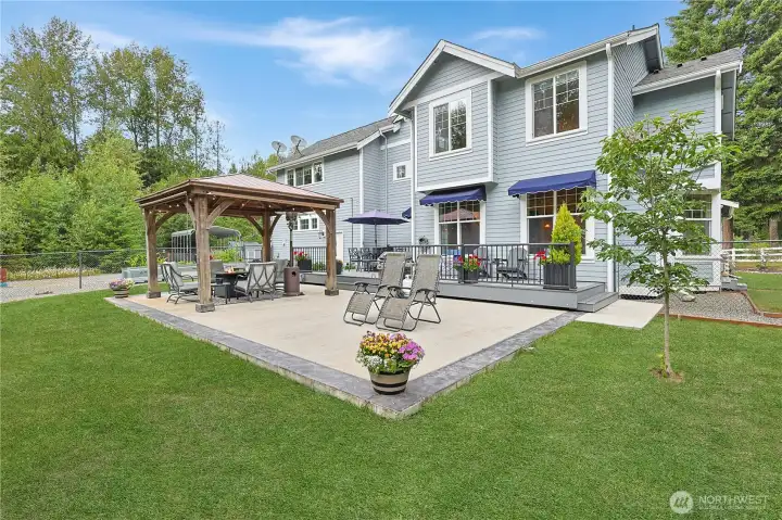 Brand new patio!