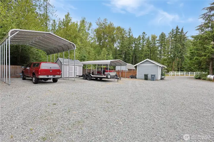 Covered parking for all of your toys!