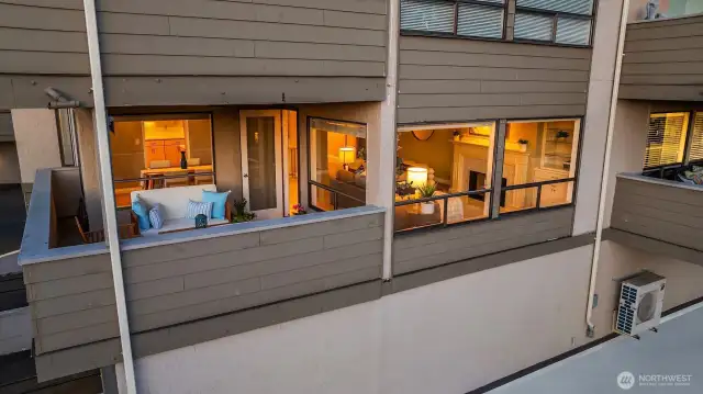 Beautiful Outdoor Living Spaces w Sunset Views