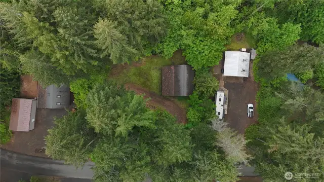 Large .41 acre lot with 2 parcels
