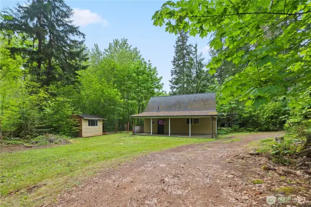 Spacious .41 acre lot with plenty of room for RV, garden, etc.  2 Parcels.