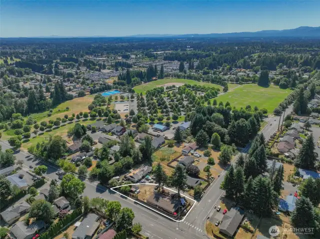 Aerial View 45th & Ruddell