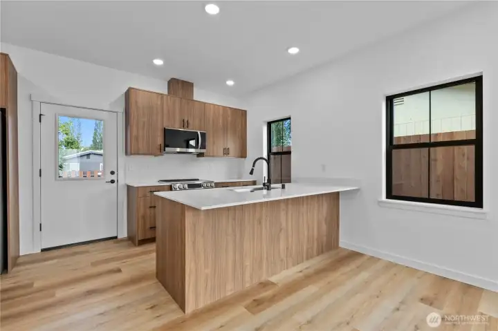 Chic, modern finishes