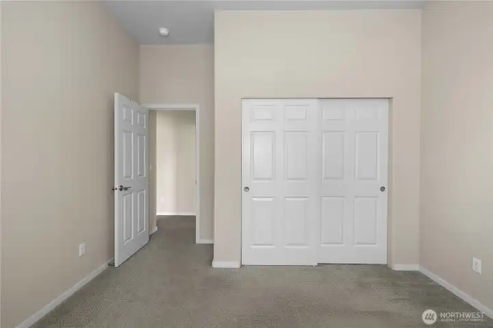 2nd Bedroom with closet