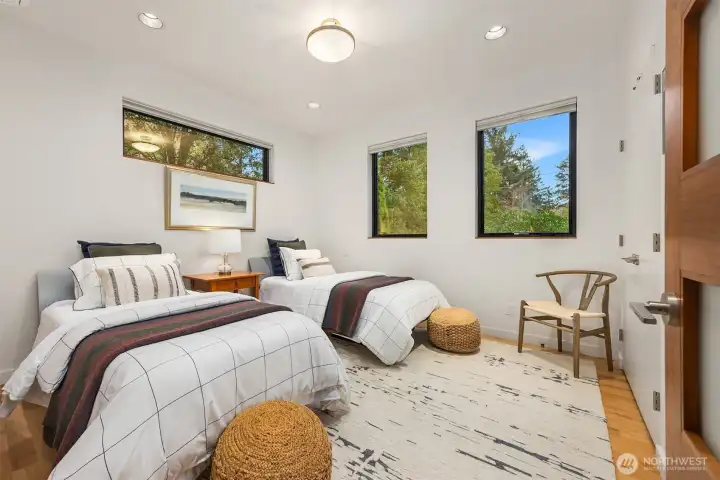 Main level bedroom number 1.