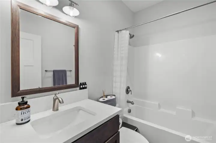 Full hall bathroom
