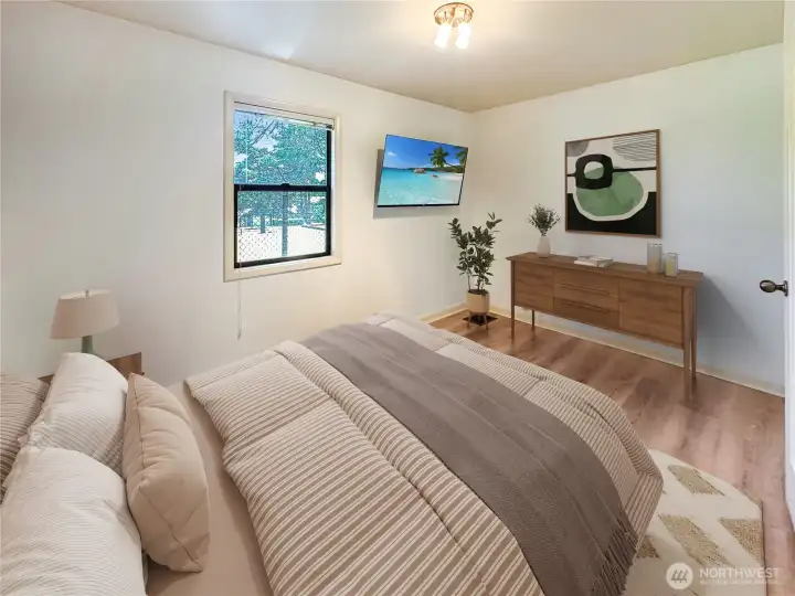 bedroom 1 virtually staged