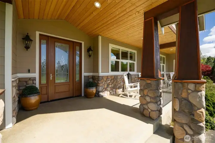 Elaborate Front EntryWay