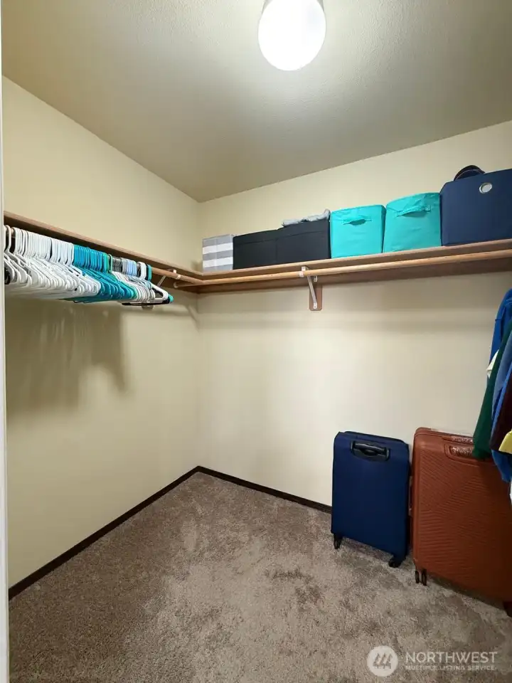 Primary Walk-in Closet