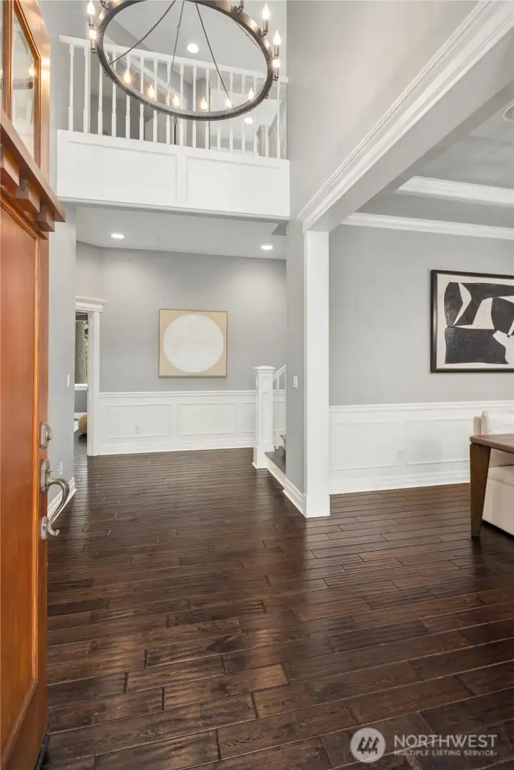 Beautiful hardwood floors throughout