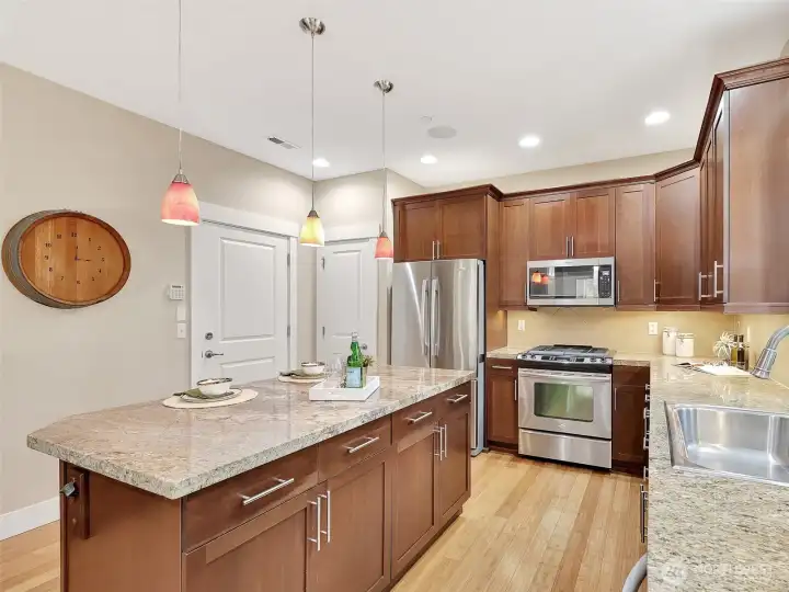 Spacious kitchen for all your cooking and entertaining needs