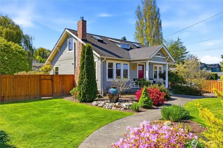 Beautifully updated and meticulously maintained.