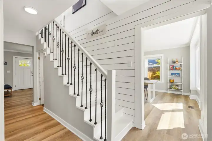 Let's head upstairs...