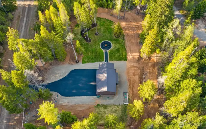 Another great view of the property and this amazing dirt bike track, you will be the envy of all your friends.
