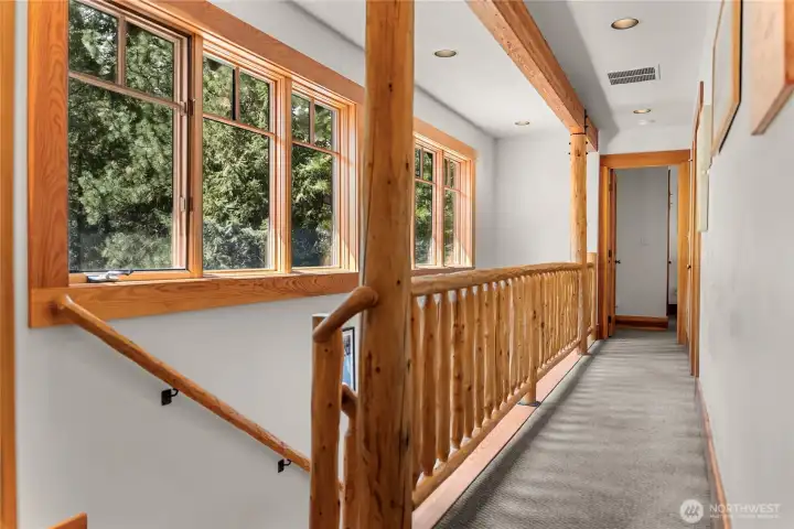 Windows carefully placed to ensure you can enjoy nature from inside the home in all locations.