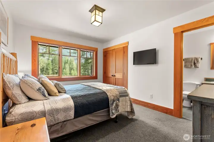Third bedroom with ensuite bathroom.