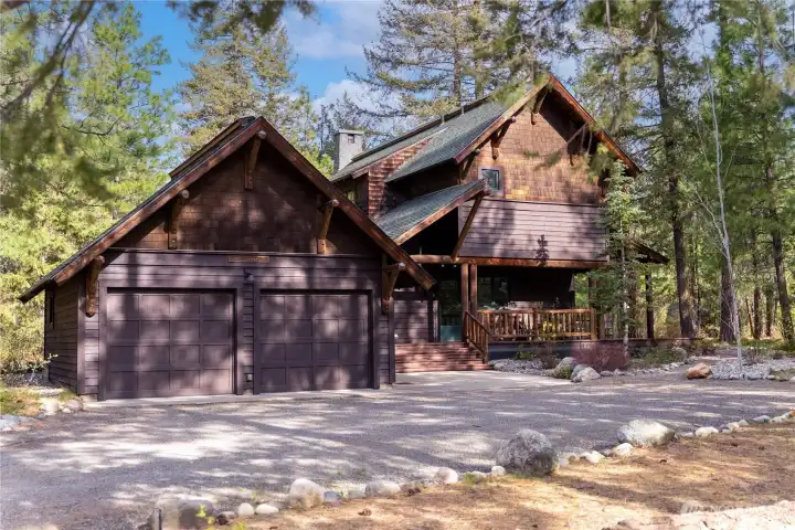 All exterior siding, railings, and decks are in terrific condition.