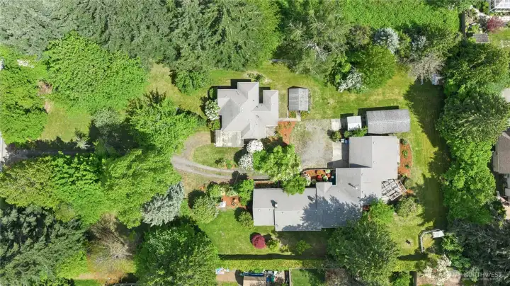 Enjoy peace and quiet on your large 1.2 acres.