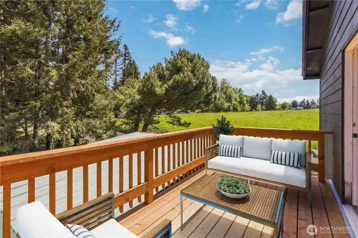 Deck off of Primary Suite-Virtually Staged Deck off of Primary Suite-Virtually Staged