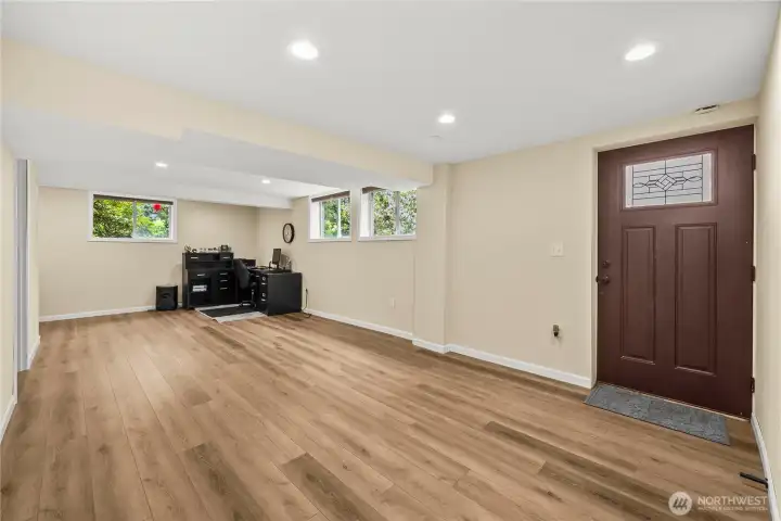 basement flex space