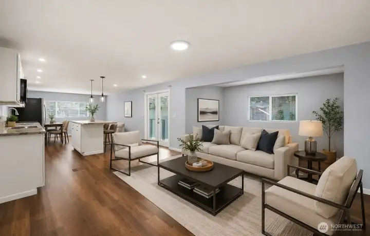 Virtual Staged Living Room Virtual Staged Living Room