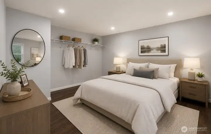 Virtual Staged Bedroom Virtual Staged Bedroom