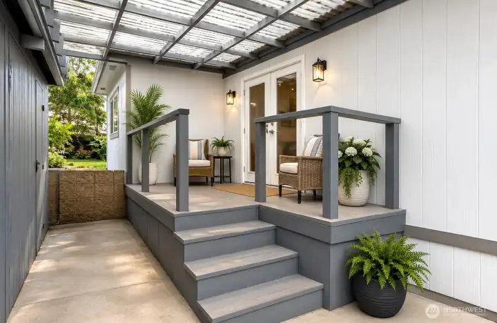 Virtual Staged Front Porch Virtual Staged Front Porch