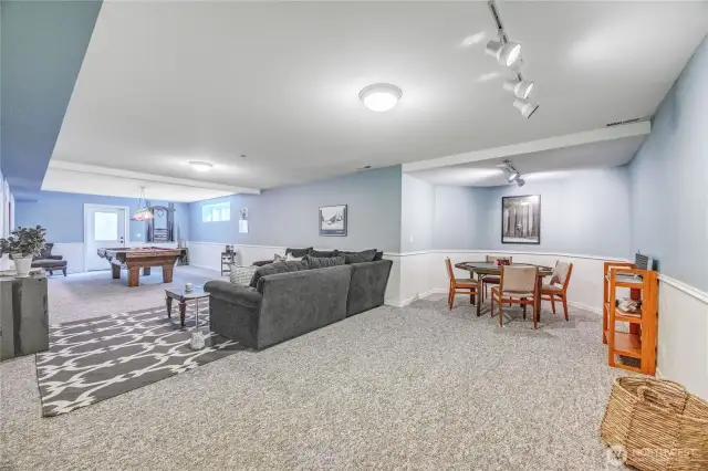 The pool table conveys with the home.