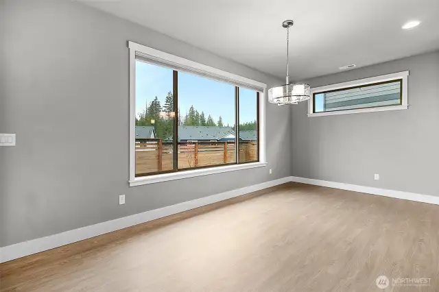 Another look at the dining space.
