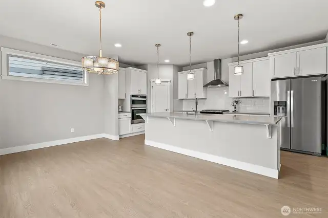 Spacious dining area perfect for gatherings and entertaining.