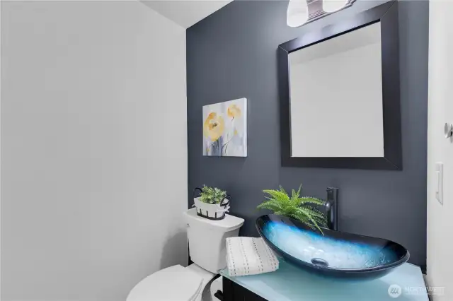 Powder Room off Kitchen