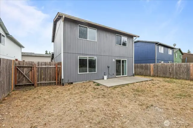 Large Level Yard!