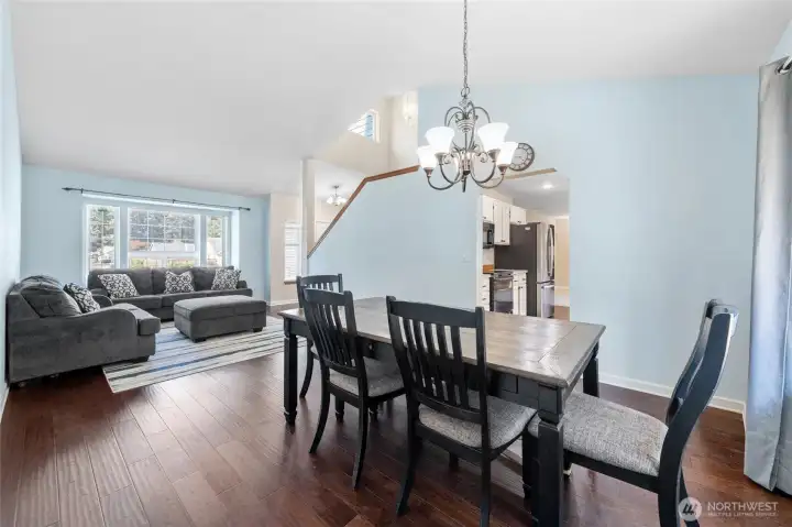 This floor plan flows well into the formal dining area and provides plenty of room to really stretch out.