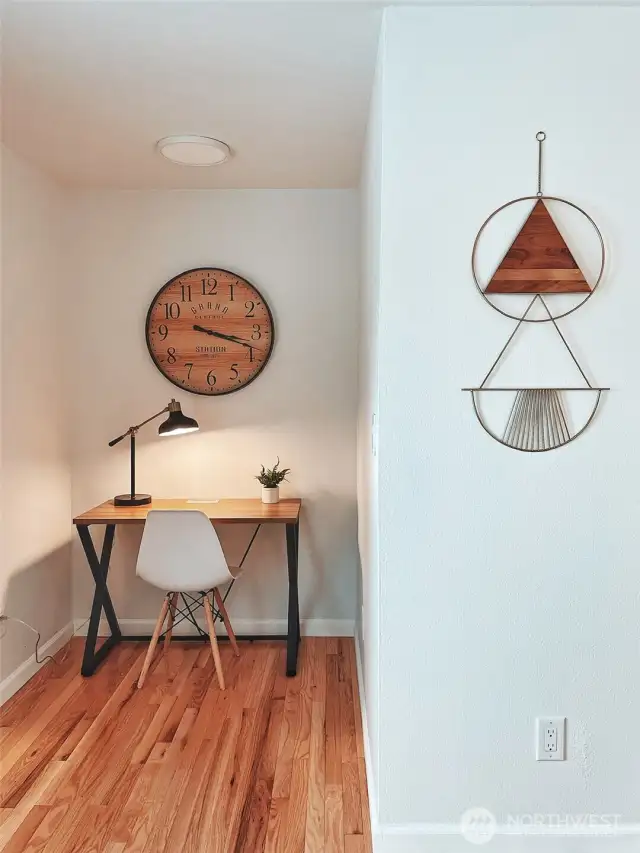 Work Area in the Master Bedroom