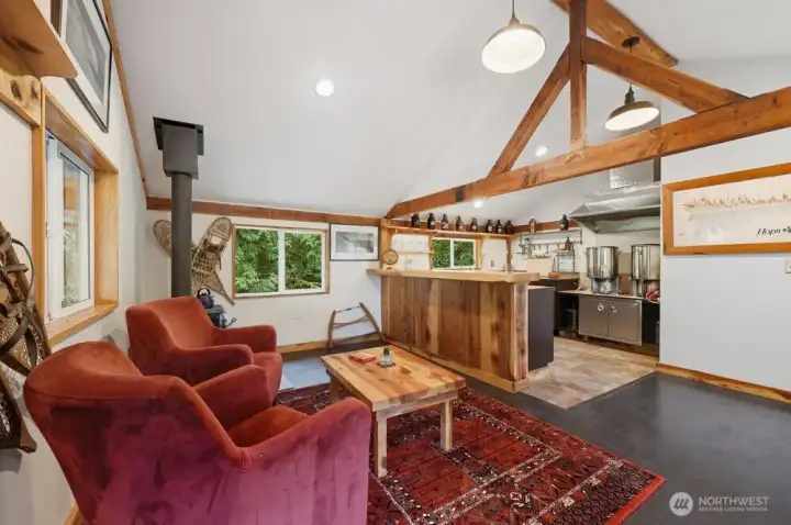Interior of the Brewshed