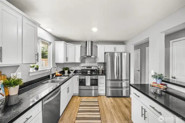 Dream kitchen with all appliances included.