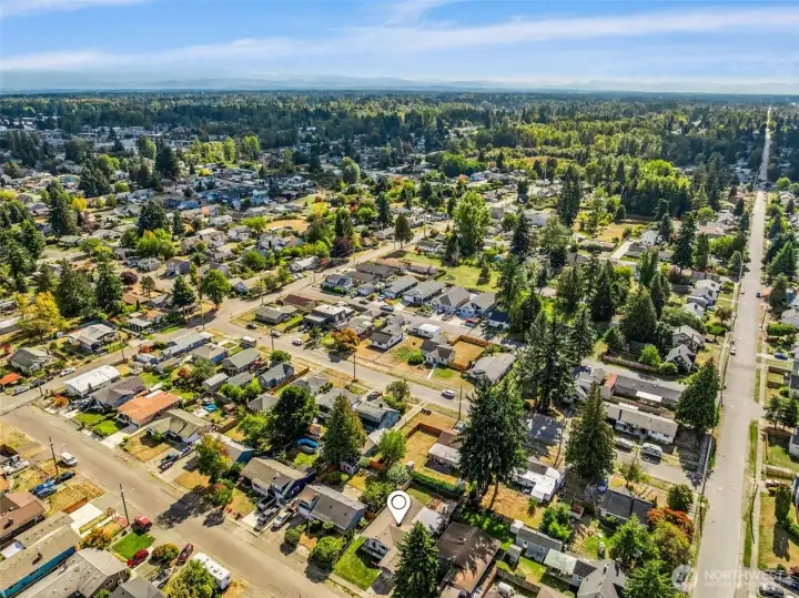 Located in a private, quiet neighborhood.