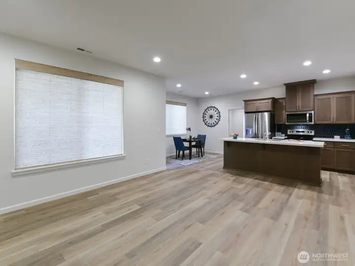 Open concept.  Chefs delight for cooking.