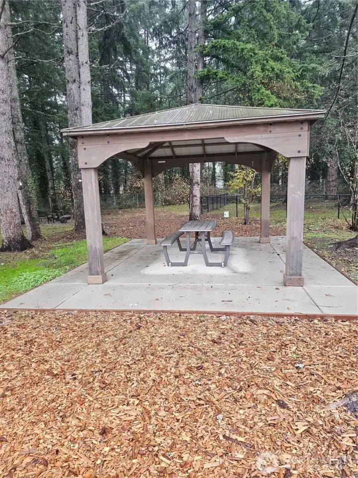 Park picnic area