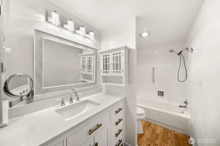 Updated primary bathroom.