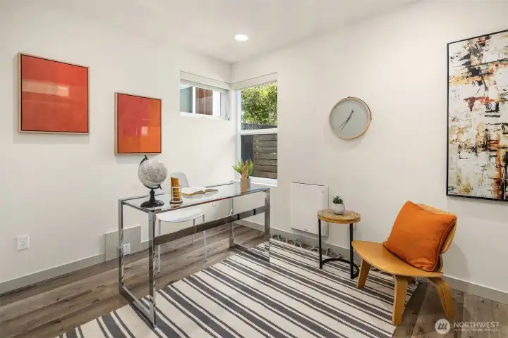 Second bedroom makes a great office!