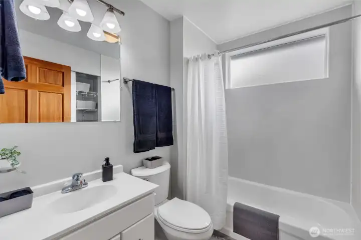 Full bathroom remodel.