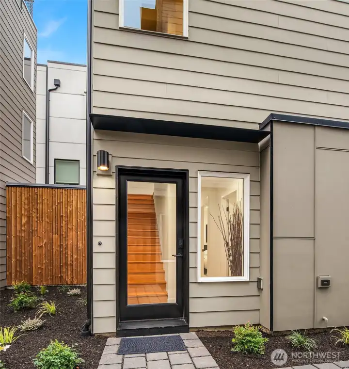 Photo from model home with similar layout