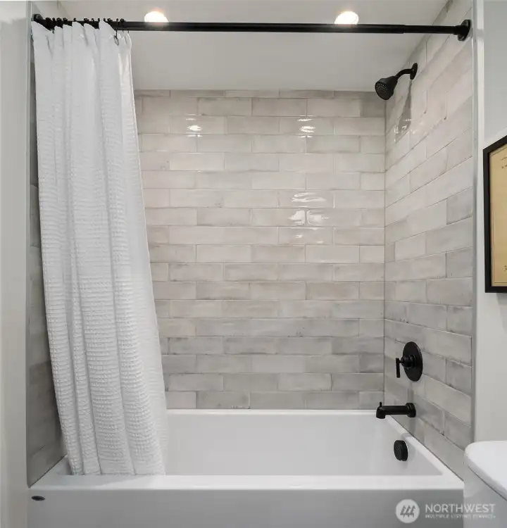 Photo from model home with similar layout