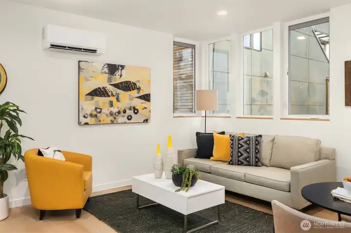 Photo from model home with similar layout