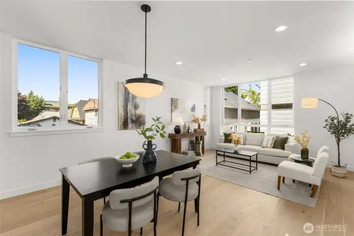 Sun-drenched interiors with a clean, minimalist aesthetic that allows your personal style to shine.